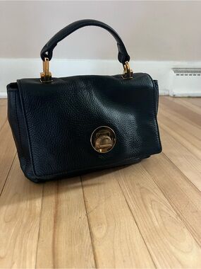 Coccinelle  Liya Mini black leather handbag